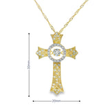 Pendentif croix en or 10 carats