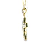 Pendentif croix en or 10 carats