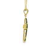 Pendentif croix en or 10 carats