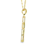 Pendentif croix en or 10 carats - Celmare