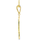 Pendentif Hamsa Or 10K-Albastrul