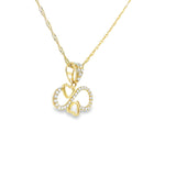 Pendentif Infini en or 10 carats - Inima