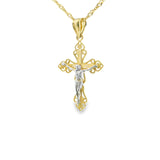 Pendentif Croix de Jésus en or 10 carats - Mihai