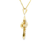 Pendentif croix en or 10 carats