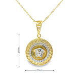 Pendentif Medusa, or 10 carats-Pamant