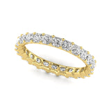 Alliance en or forme princesse Eternity - Ora