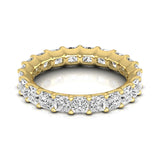 Alliance en or forme princesse Eternity - Ora