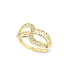 Bague en or 10 carats - Infini