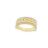 Bague en or 10 carats - Merga