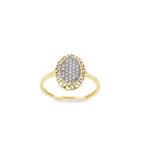 Bague en or 10 carats - Aisa