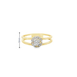 Bague en or 10 carats - Jumate