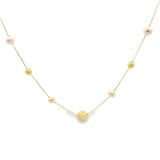 Collier chaîne cœur, or 10 carats