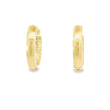 Boucles d'oreilles créoles Irene en or 10 carats