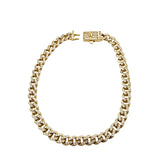 10K Gold Monaco Cuban Bracelet