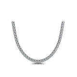 Collier tennis en or 14 carats et diamants de 2 mm