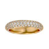 Bague Diamants Karla Demi Pavé Or