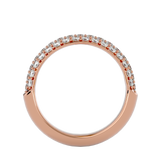 Bague Diamants Karla Demi Pavé Or