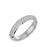 Bague Diamants Karla Demi Pavé Or
