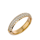 Bague Diamants Karla Demi Pavé Or