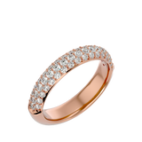 Bague Diamants Karla Demi Pavé Or
