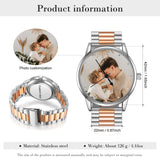 Custom Photo Watch Ladies 2 Tone
