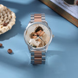 Custom Photo Watch Ladies 2 Tone