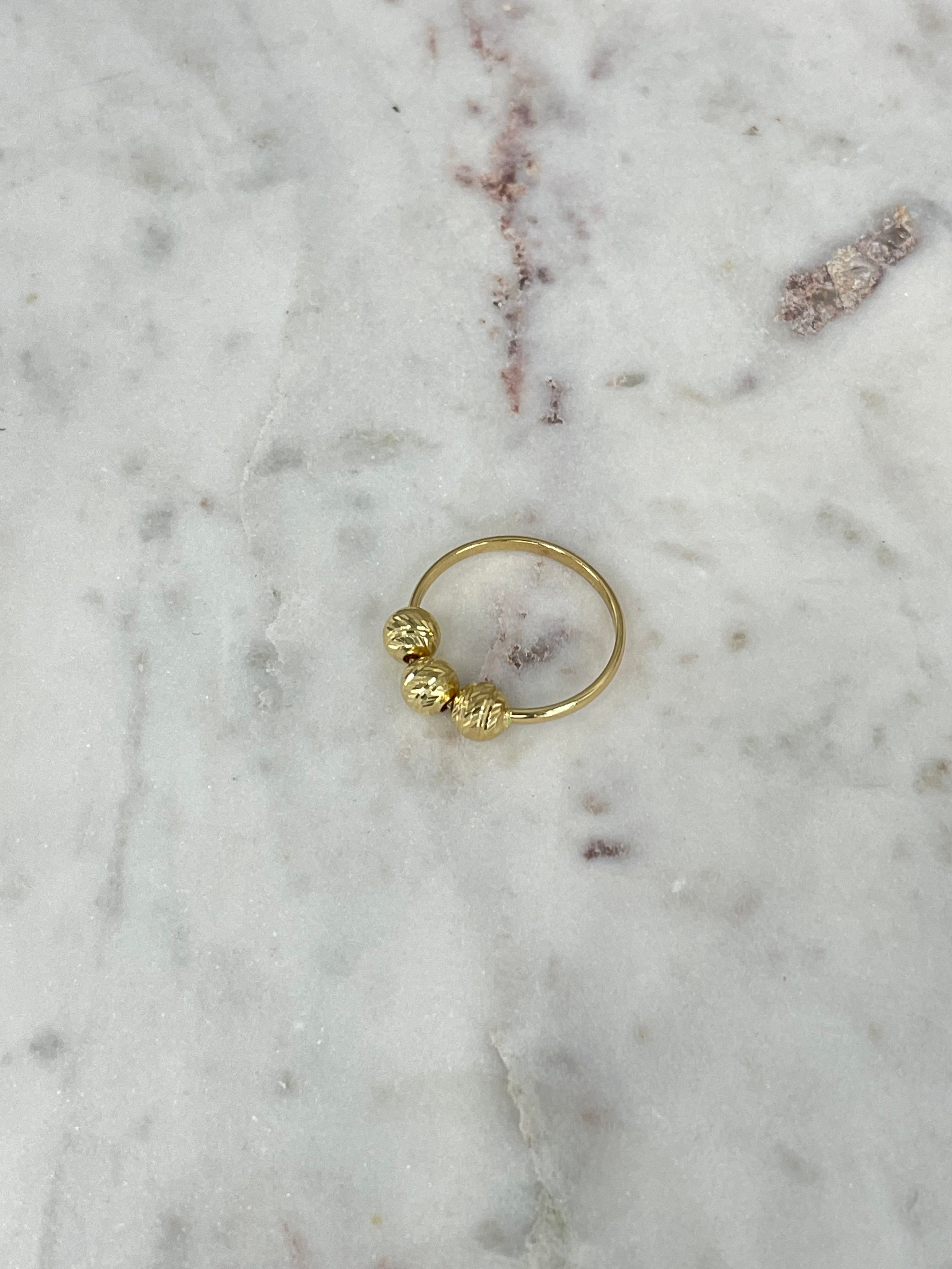 18K Yellow Gold Bead Ensemble