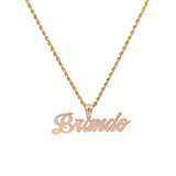 Pendentif de nom d'hommes chics