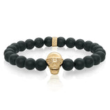 SKULLSHINE BEAD BRACELET