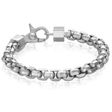 8MM ROUND BOX BRACELET S