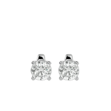 Diamond Stud Earrings 14K