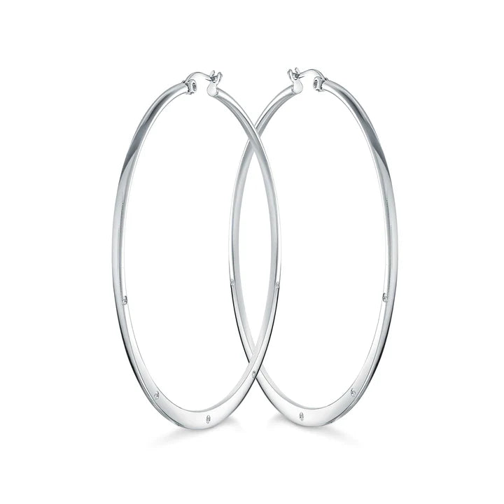 60MM CLASSIC CZ HOOPS