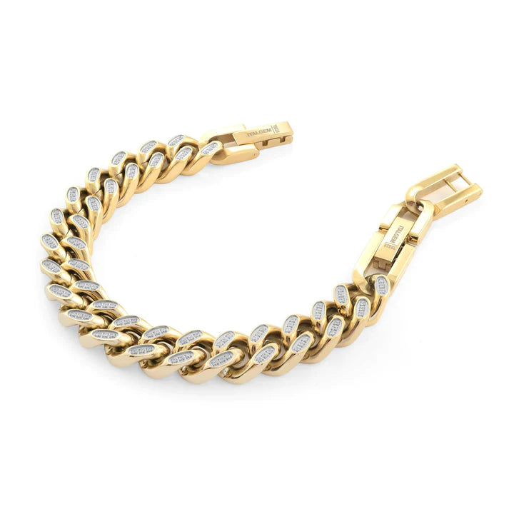 13MM CUBAN CZ BRACELET