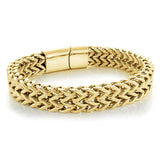 12MM FLAT FRANCO BRACELET