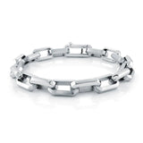 9MM RECTANGULAR BRACELET ROSE