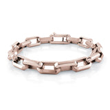 9MM RECTANGULAR BRACELET ROSE