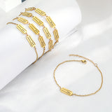 Bracelet de cheville personnalisé avec nom pour la fête des mères