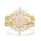 Bague Opale NaturelleOr 18 carats