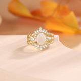Bague Opale NaturelleOr 18 carats