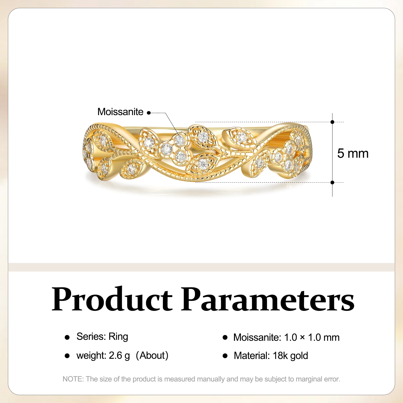Romina Ring 18K Gold