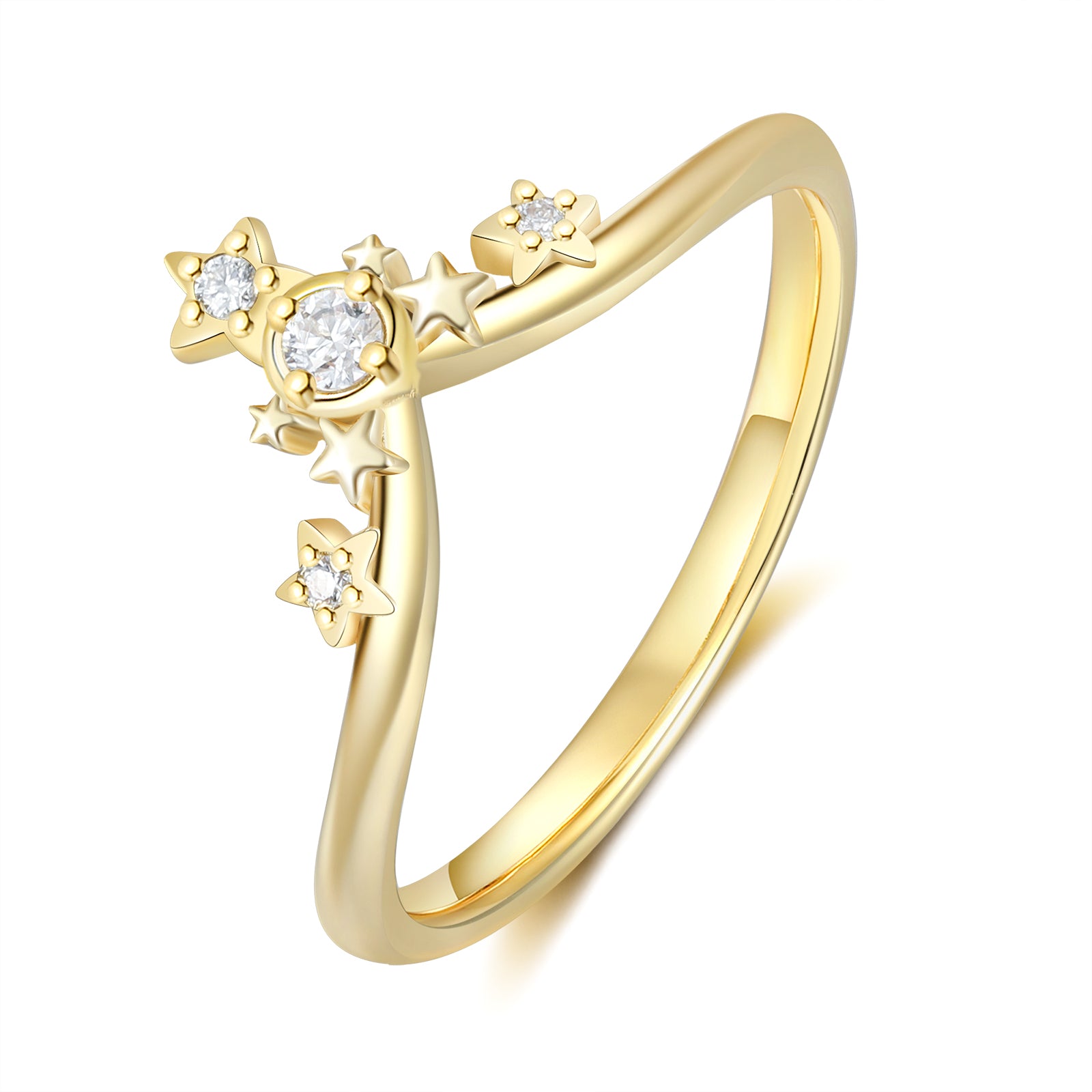 Etoile Ring 18K Gold