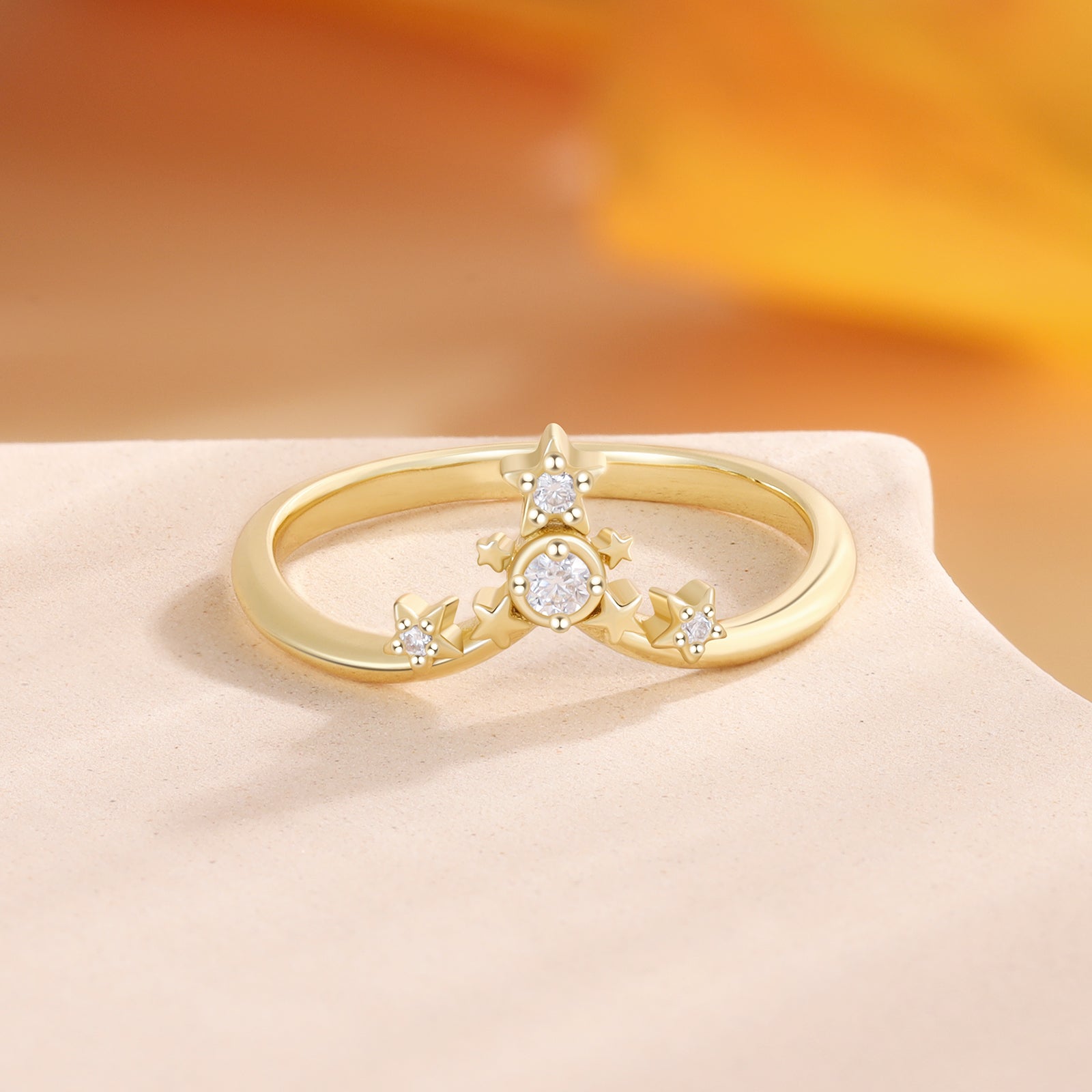Etoile Ring 18K Gold