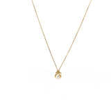 Collier Sole Perle Or 14K
