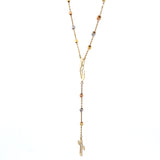 Chapelet Vierge Marie Croix Or 18K