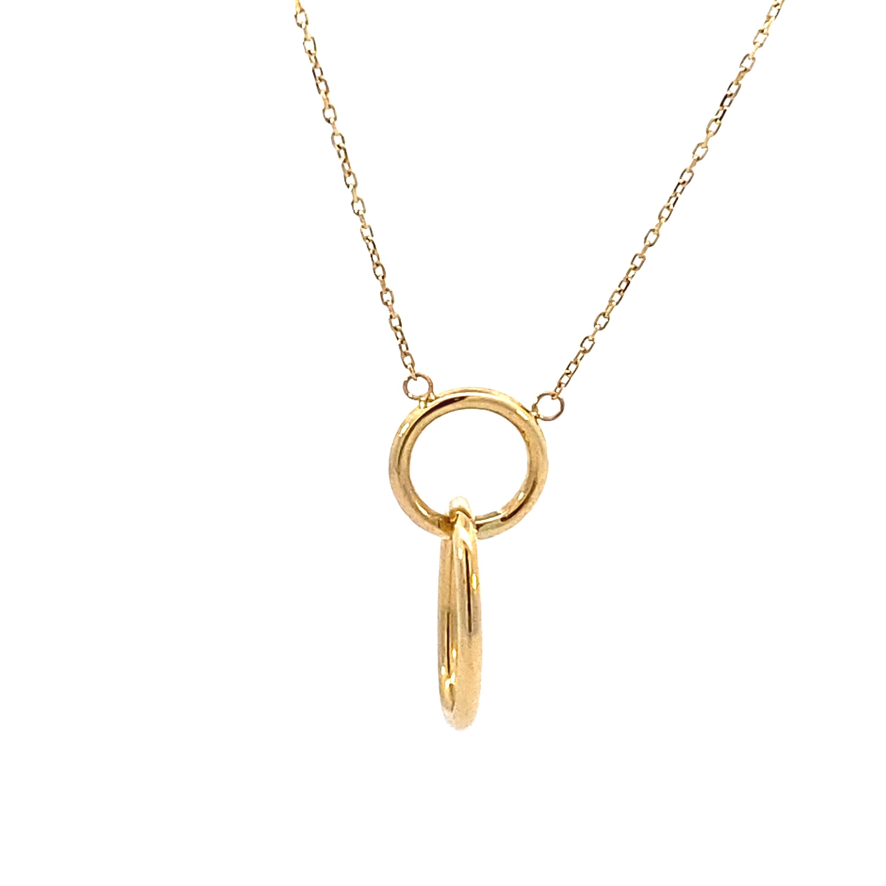 Interlocking Necklace 18K Gold