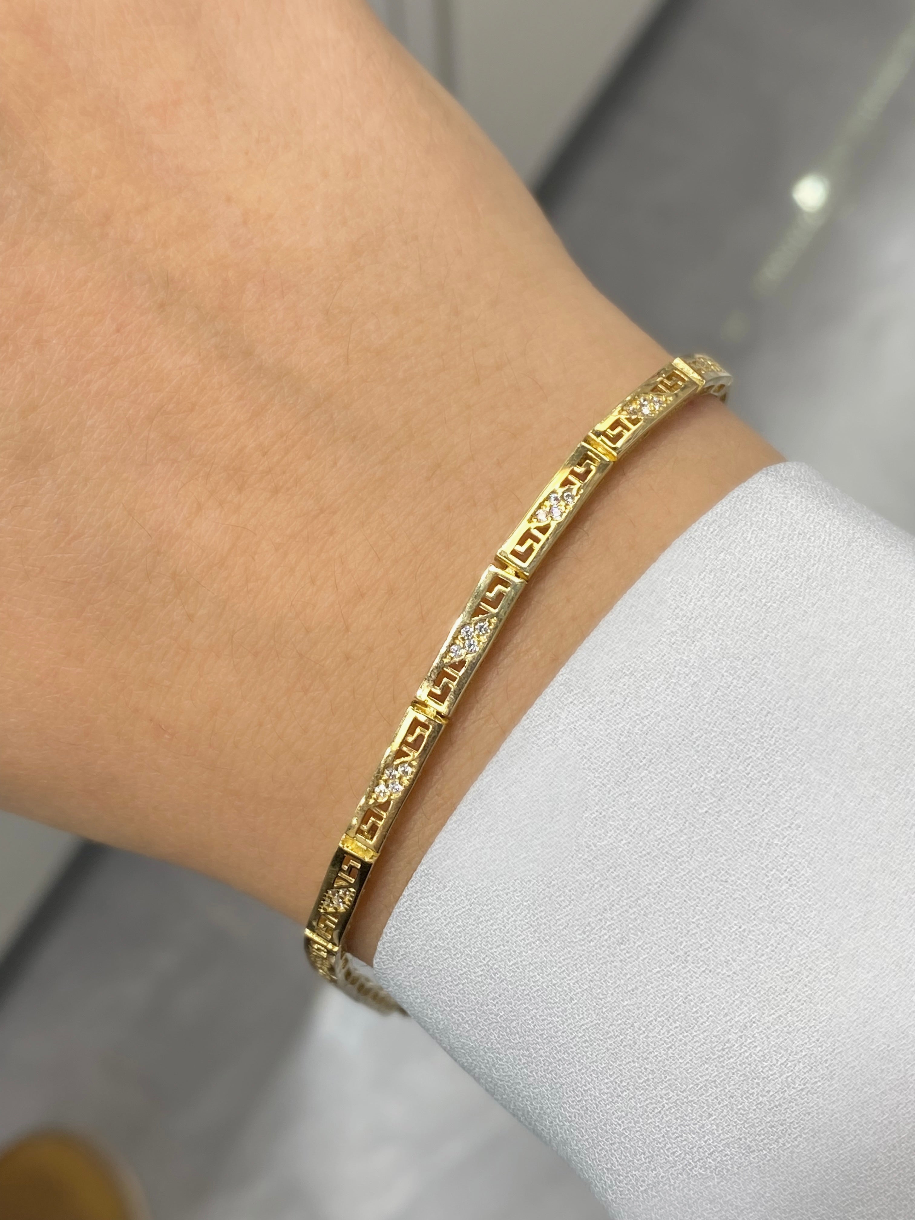 Violet Bracelet 10K Gold