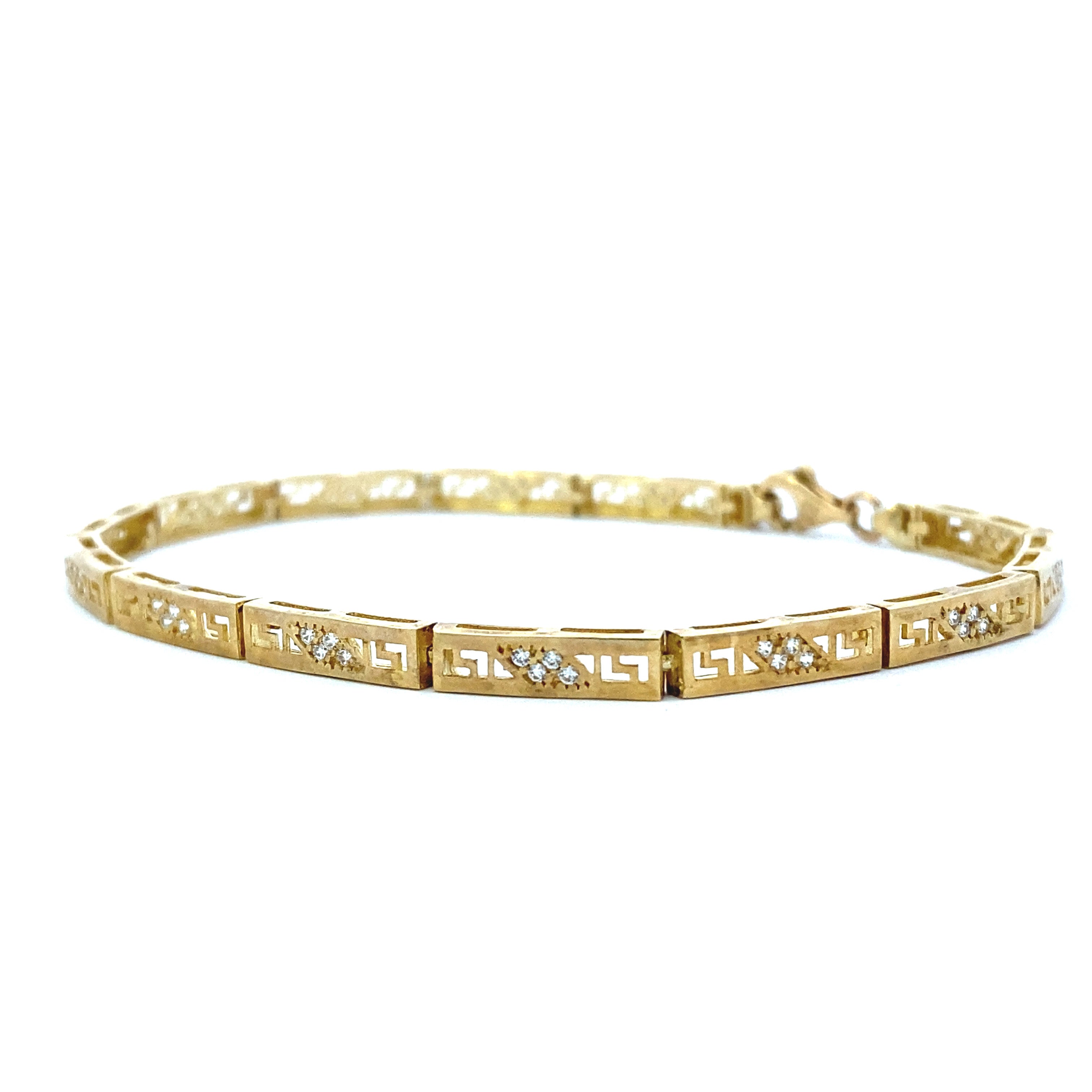 Violet Bracelet 10K Gold