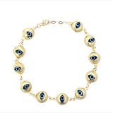 Bracelet Mauvais Œil Goldie Or 10K