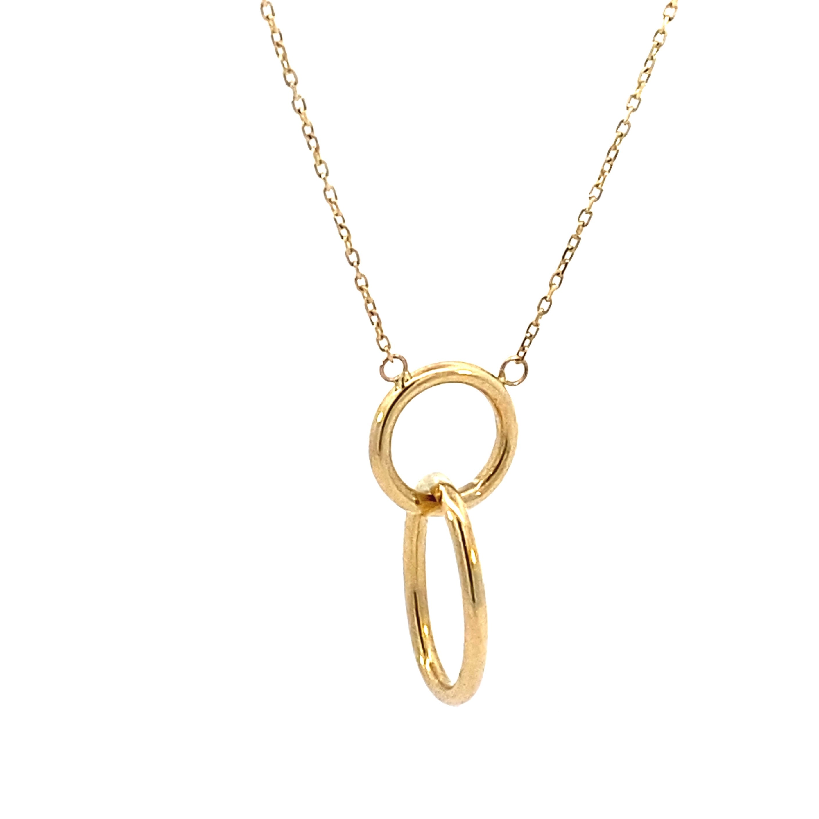Interlocking Necklace 18K Gold