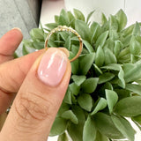 10K Gold Leaf Ring
